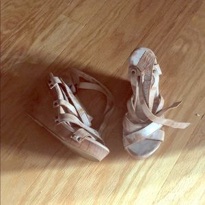 Bed Stu strappy wedge sandals